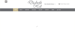 Desktop Screenshot of digbethhall.com